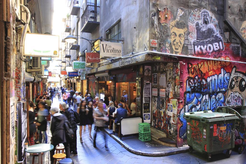 Melbourne Short Stay Apartments - Melbourne Cbd Buitenkant foto
